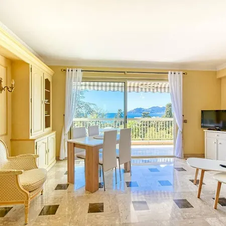 Nice Sea View Pool Parking 1mn Walk From Beach *