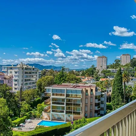 Nice Sea View Pool Parking 1mn Walk From Beach Lägenhet Cannes