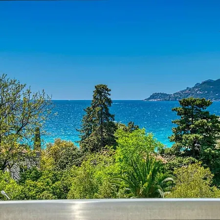 Nice Sea View Pool Parking 1mn Walk From Beach