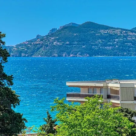 Apartment Nice Sea View Pool Parking 1mn Walk From Beach Cannes